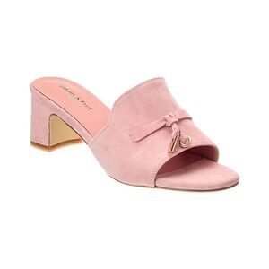 Tiffany & Fred Paris Suede Sandal, Pink